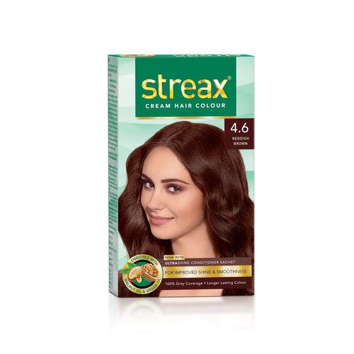STREAX HAIR COLOUR 4.6 REDDISH BROWN